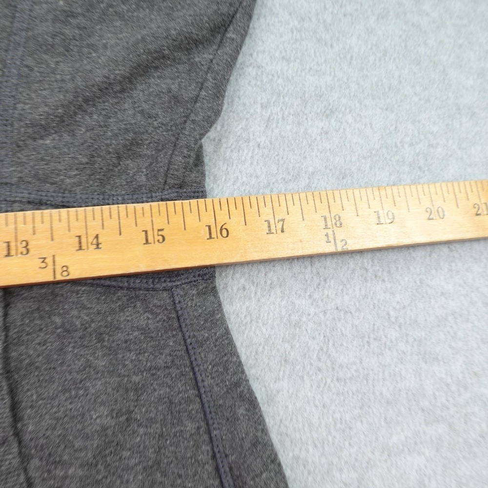 Athleta‎ Hoodie Dress Womens MP Gray Sporty Long Sleeve Thumbhole Pocket - Picture 11 of 15